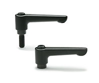 Flat adjustable hand levers